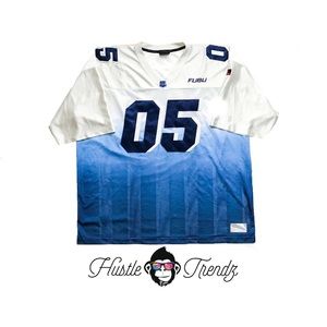 Vintage Blue FUBU Sport Jersey Shirt XXXL